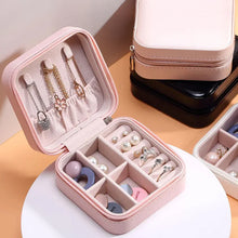 Load image into Gallery viewer, 💎 Travel Jewelry Box for Women – Portable Organizer for Rings, Earrings, Necklaces &amp; Watch
