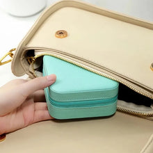 Load image into Gallery viewer, 💎 Travel Jewelry Box for Women – Portable Organizer for Rings, Earrings, Necklaces &amp; Watch
