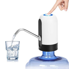 Load image into Gallery viewer, Smart Automatic Water Dispenser Pump – USB Rechargeable, One-Touch Electric Water Bottle Pump for 20L Cans
