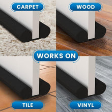 Load image into Gallery viewer, Door Bottom Seal Strip| Soundproof, Dustproof &amp; Weatherproof Draft Stopper(Pack of 3)
